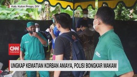 VIDEO: Ungkap Kematian Korban Aniaya, Polisi Bongkar Makam