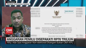 VIDEO: Anggaran Pemilu Disepakati Rp 76 Triliun