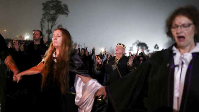 FOTO: Ketika Para 'Penyihir' Berkumpul Gelar Konvensi di Brasil