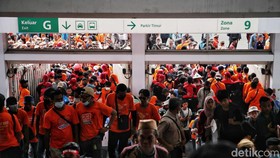 May Day Fiesta di GBK Berakhir, Massa Buruh Mulai Tinggalkan Lokasi