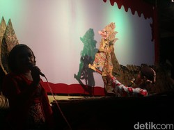 Pentas Wayang di Pulau Nyamuk Jepara, Kades: Pertama Kali Digelar