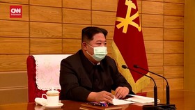 VIDEO: Kim Jong-un Pimpin Rapat Hadapi Keganasan Covid di Korut