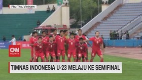 VIDEO: Timnas Indonesia U-23 Melaju ke Semifinal
