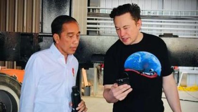 Jokowi Bongkar Alotnya Negosisasi Dengan Elon Musk Soal Tesla