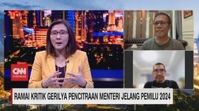 VIDEO: Ramai Kritik Gerilya Pencitraan Menteri Jelang Pemilu 2024