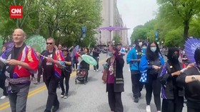 VIDEO: Ingar Bingar Parade Jepang ke-162 di AS