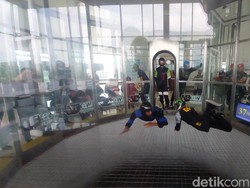 Punya Wind Tunnel Terbesar, Pusdiklatpassus Gelar Kejuaraan Skydiving