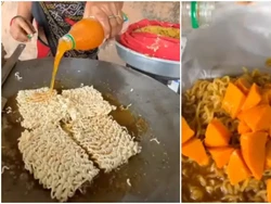 Banjir Kritik!  Mie Instan di India Kini Dimasak Pakai Jus dan Topping Buah Mangga