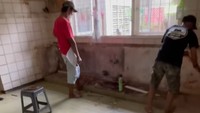 <p>Belum lama ini, Cynthia Lamusu tengah melakukan renovasi rumah di bagian dapur, Bunda. Ia terinspirasi untuk melakukannya sejak ditinggal ART-nya pulang kampung. (Foto: Instagram @cynthia_lamusu)</p>