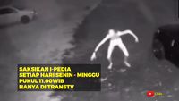 Viral Penampakan Makhluk Cungkring Terekam CCTV, Hantu Atau Bukan?