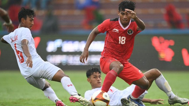 Myanmar U-22 kembali menelan kekalahan telak dalam laga uji coba jelang SEA Games 2023, 29 April-17 Mei mendatang.