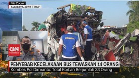 VIDEO: Penyebab Kecelakaan Bus Yang Tewaskan 14 Orang