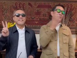 Momen Kompak Ridwan Kamil dan Zulhas Bikin Reels Senam Abang Parkir