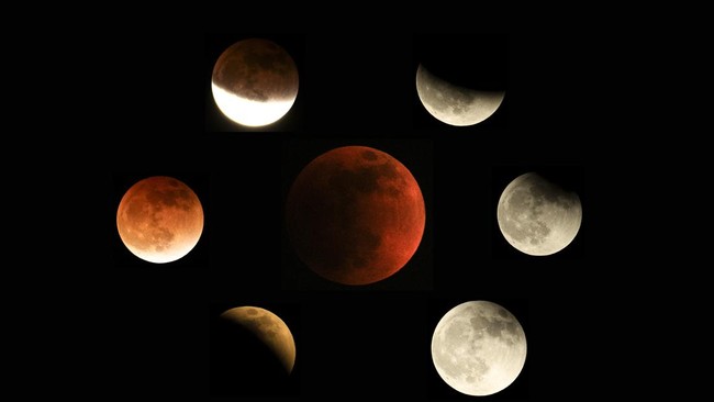 Gerhana Bulan Total akan terjadi Selasa (8/11) sore ini. Bagaimana cara melihatnya?