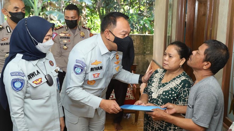 Direktur Utama Jasa Raharja Rivan A. Purwantono mengucapkan belasungkawa atas musibah kecelakaan lalu lintas yang merenggut korban jiwa