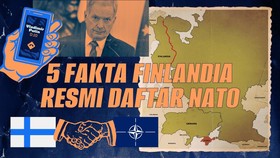 INFOGRAFIS: 5 Fakta Finlandia Resmi Daftar NATO