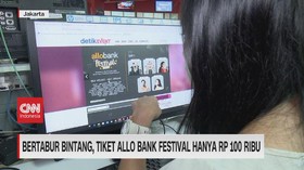 VIDEO: Bertabur Bintang, Tiket Allo Bank Festival Hanya Rp.100 Ribu