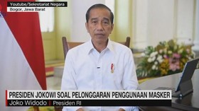 VIDEO: Presiden Jokowi Soal Pelonggaran Penggunaan Masker