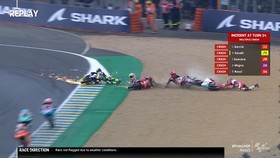VIDEO: Highlights Moto3 Prancis, Red Flag dan Kemenangan Masia
