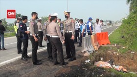 VIDEO: Gelar Olah TKP di Tol Sumo, Korlantas Polri Temukan Fakta Baru