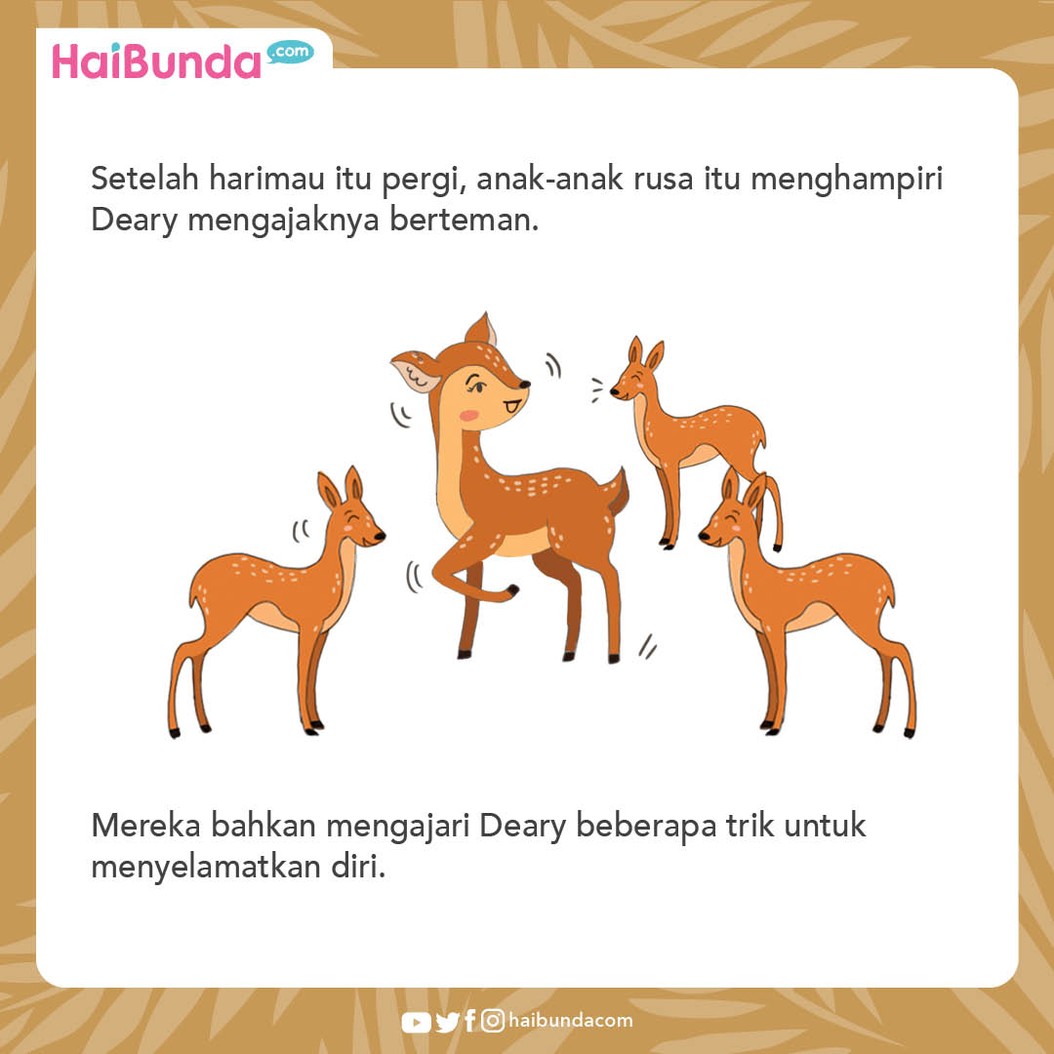 Dongeng Anak Deary Ternyata Butuh Teman
