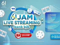 Live Streaming 61 Jam Perayaan HUT bank bjb Siap Pecahkan Rekor MURI