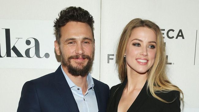 Video pertemuan Amber Heard dan James Franco di penthouse satu hari sebelum bercerai dari Johnny Depp diputar di persidangan.