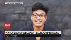 VIDEO: Beragam Respon Warga Soal Pelonggaran Masker