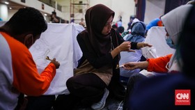 FOTO: Semangat Disabilitas Lestarikan Budaya Batik