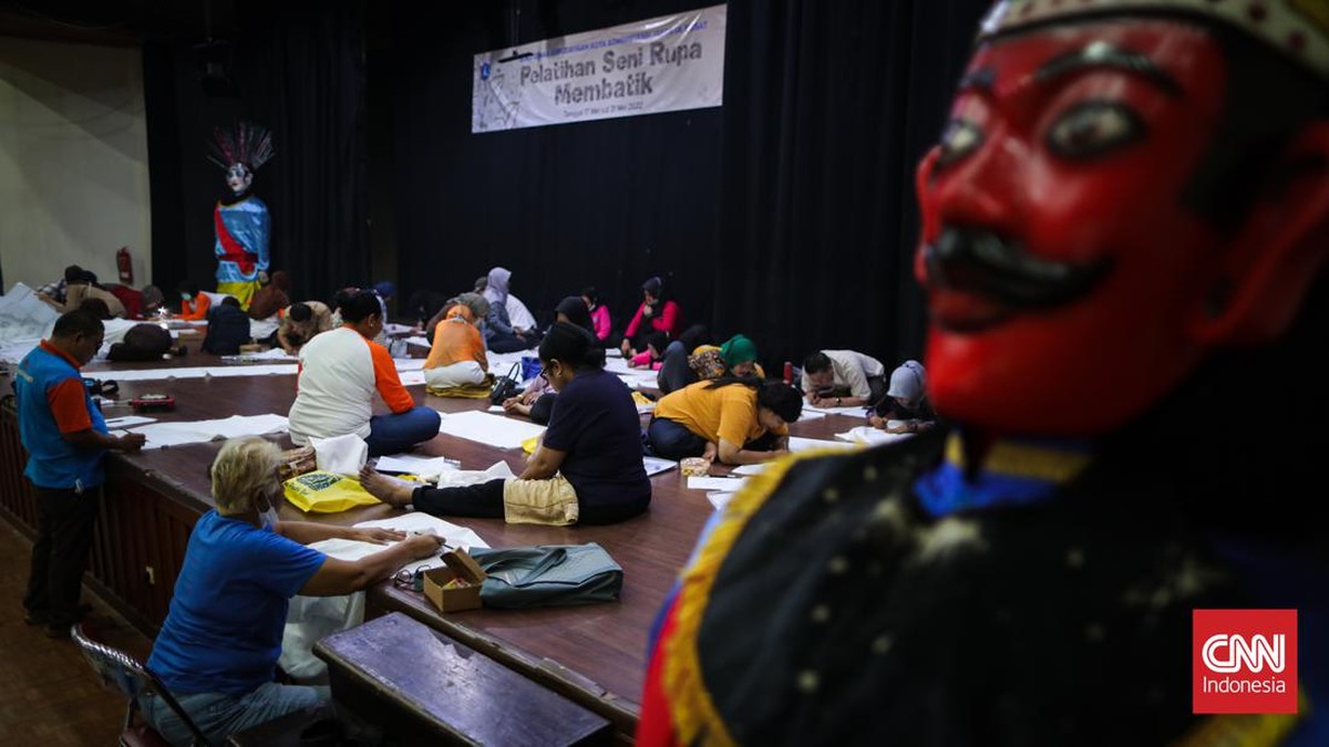 FOTO: Semangat Disabilitas Lestarikan Budaya Batik