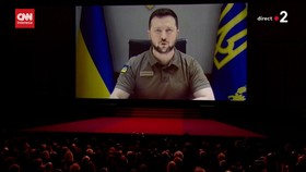VIDEO: Pesan Presiden Ukraina saat Buka Festival Film Cannes 2022