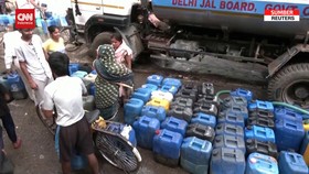 VIDEO: Krisis Air Akut Landa India Imbas Gelombang Panas