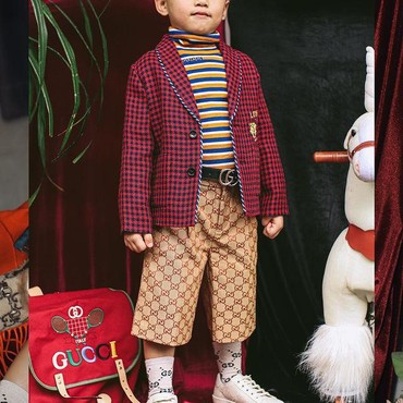6 Gaya Xabiru Anak Rachel Vennya Ikut Gucci Challenge, Stylish Abis!