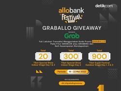 Grab Bagi-bagi Ratusan Tiket Allo Bank Festival Gratis! Begini Caranya