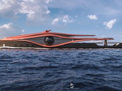 Superyacht Rp 8 Triliun Desain India, Mirip Pesawat Luar Angkasa