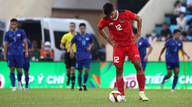 5 faktor penyebab Timnas Indonesia U-23 kalah 0-1 dari Thailand U-23 di semifinal SEA Games 2021 (SEA Games 2022).