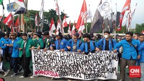 Babe Aldo Berorasi di Tengah Demo Mahasiswa, Bicara soal Kedaulatan