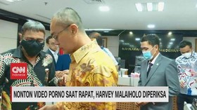 VIDEO: Nonton Video Porno Saat Rapat, Harvey Malaiholo Diperiksa