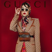 Deretan Influencer yang Tampil Glamor di Tren Gucci Challenge! Siapa Paling Stylish?
