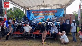 VIDEO: Pilkades Unik, Calon Yang Kalah Dapat Hadiah Motor