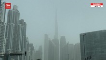 VIDEO: Burj Khalifa 'Lenyap' Ditelan Badai Pasir