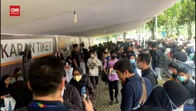 VIDEO: Antusiasme Penonton Tukar Tiket Allo Bank Festival 2022