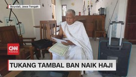 VIDEO: Tukang Tambal Ban Naik Haji