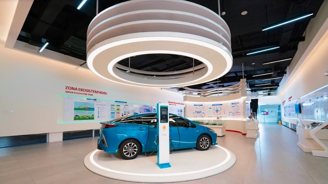 xEV Center sebagai fasilitas pembelajaran dan pengembangan mobil listrik di Indonesia.