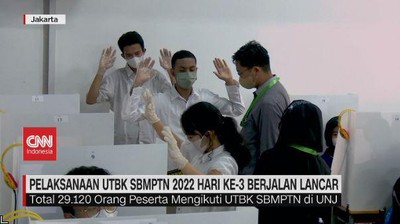 img-title VIDEO: Hari Ketiga Pelaksanaan UTBK SBMPTN 2022