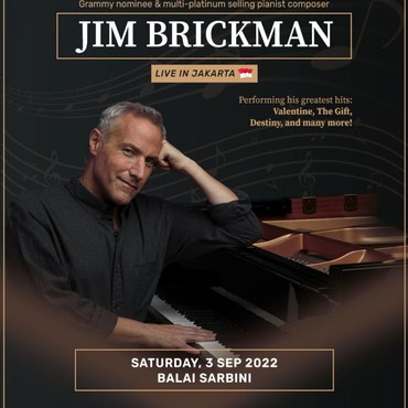 Siap-siap Nostalgia Bareng Jim Brickman di Jakarta