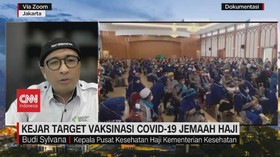 VIDEO: Kejar Target Vaksinasi Covid-19 Jemaah Haji