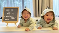 <p>Ketika memiliki bayi kembar yang menggemaskan pastinya Bunda tak tahan ingin membagikan potret mereka yang menggemaskan di media sosial. Seperti Bunda Zivanna yang sering membagikan potret kedua putrinya yang lucu. (Foto: Instagram @zivannaletisha)</p>