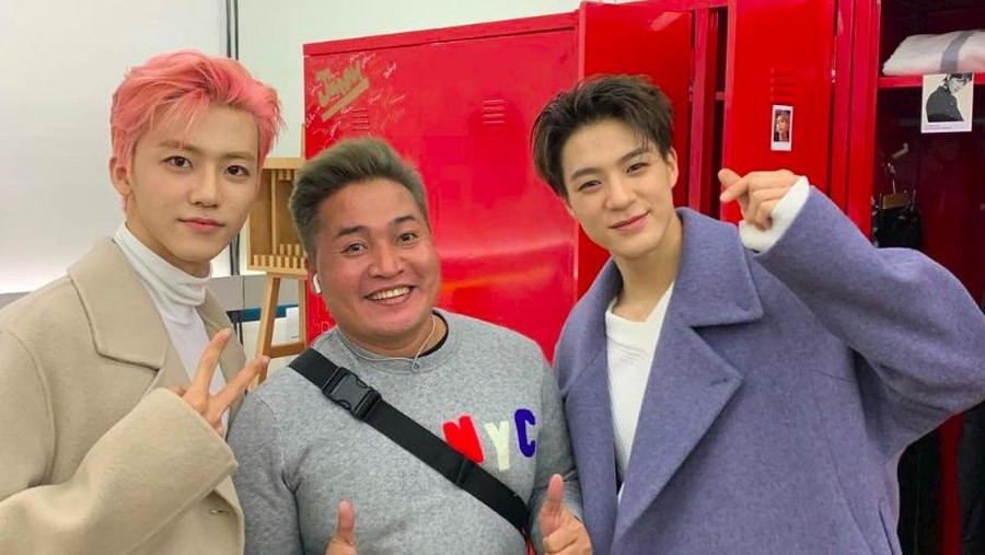 NCT Dream foto bareng asisten Raffi Ahmad.