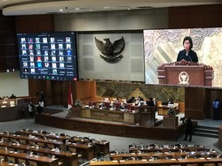 Paripurna soal RAPBN 2023, Segini Total Kehadiran Anggota DPR
